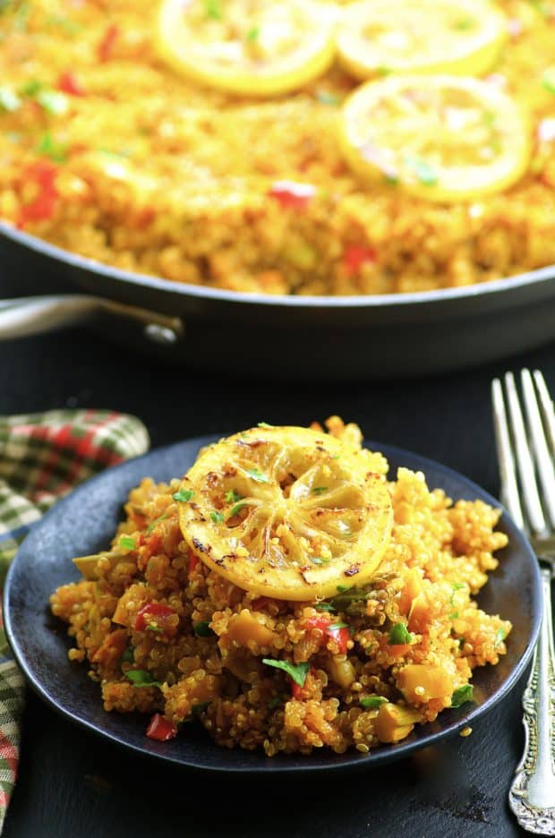 Quinoa Paella