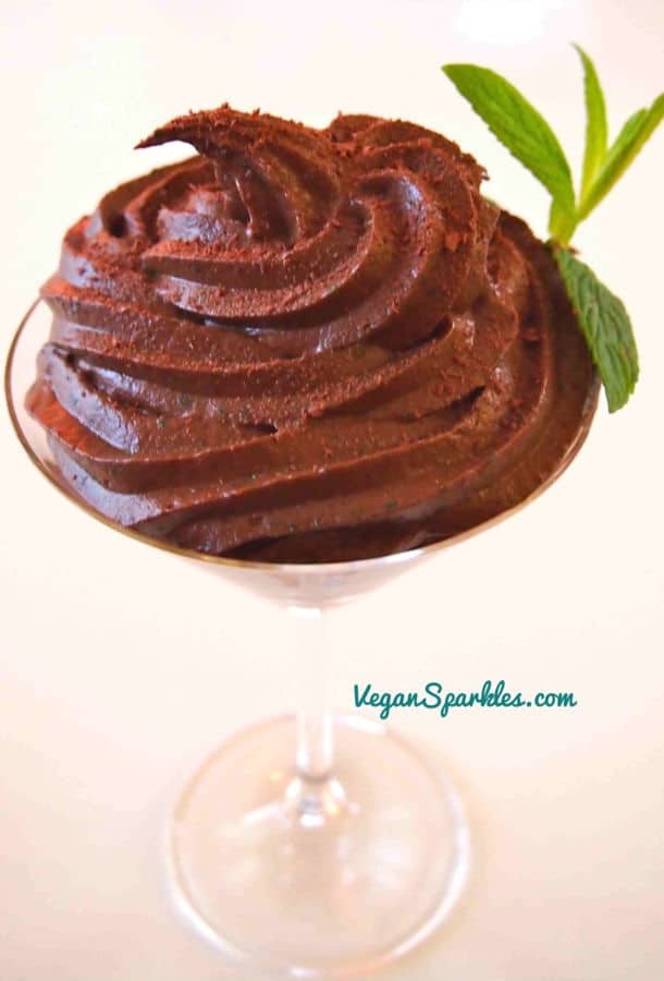 Raw Choc Mint Mousse