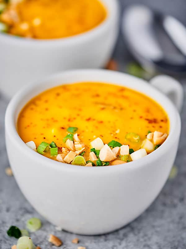 Roasted Carrot Soup Recipe