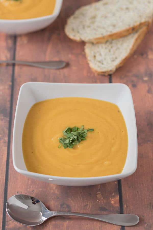 Roasted Parsnip and Carrot Soup