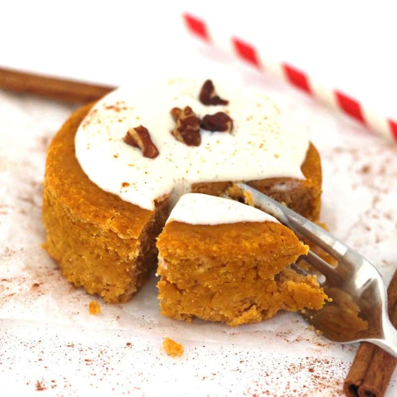 Single Serving Pumpkin Spice Cake