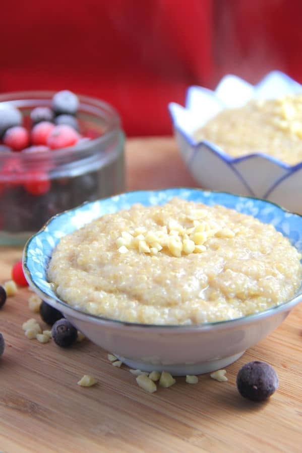 Spiced Breakfast Quinoa Porridge