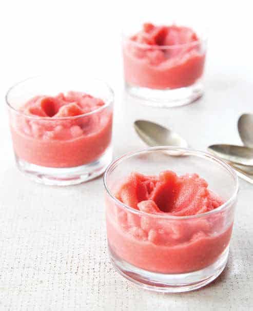 Strawberry Lime Sorbet from Everyday Detox