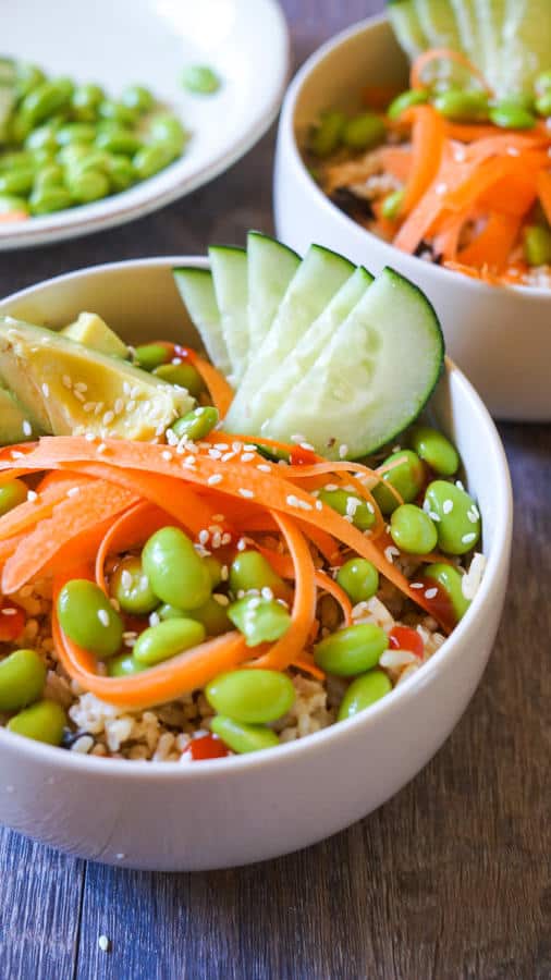 Sushi Inspired Rice Bowl