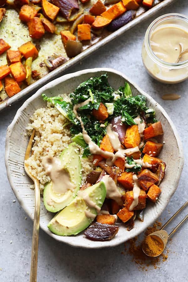 Sweet Potato Buddha Bowls