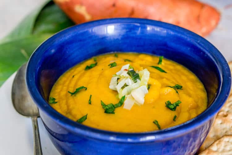 Sweet Potato Leek Soup