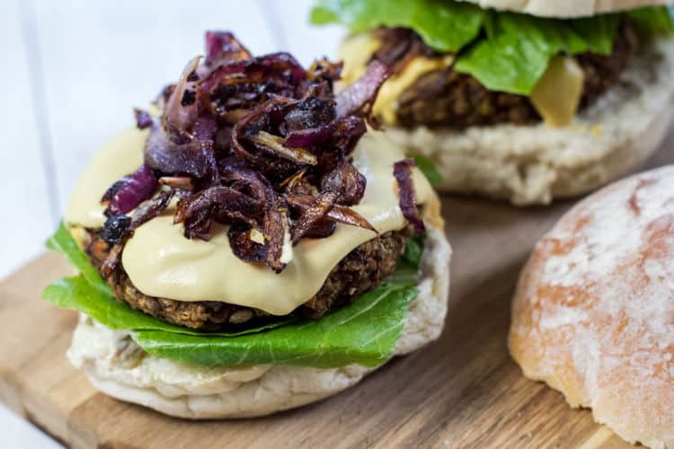 The Best Darn Homemade Vegan Burgers!