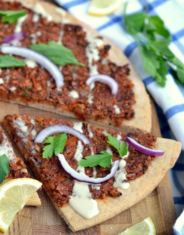 Turkish Pizza (Lahmacun)