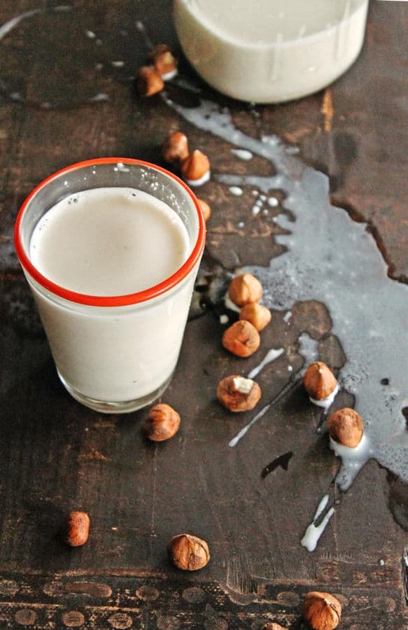 Vanilla Cardamom Hazelnut Milk