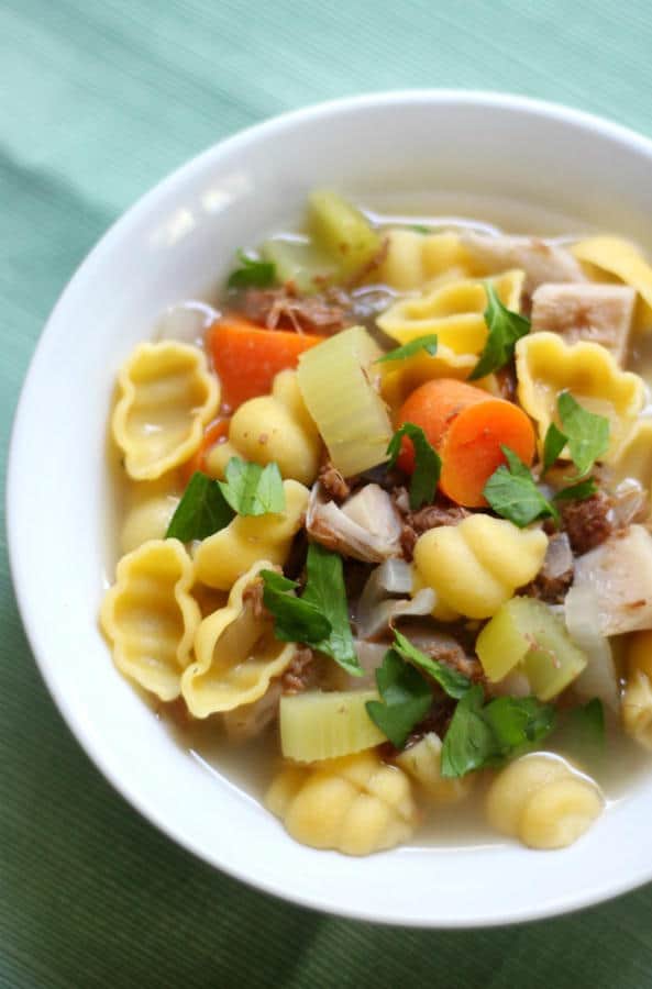 Vegan Chicken Noodle Soup