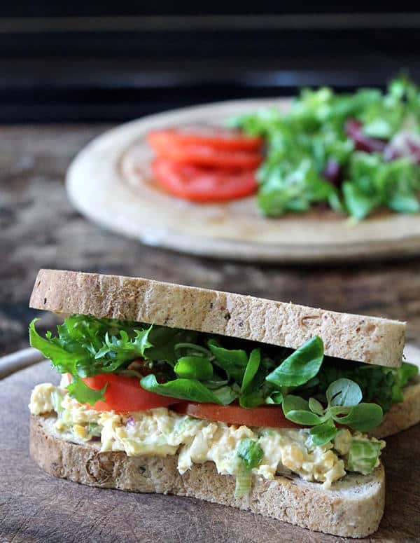 Vegan Tuna Mayo Sandwich
