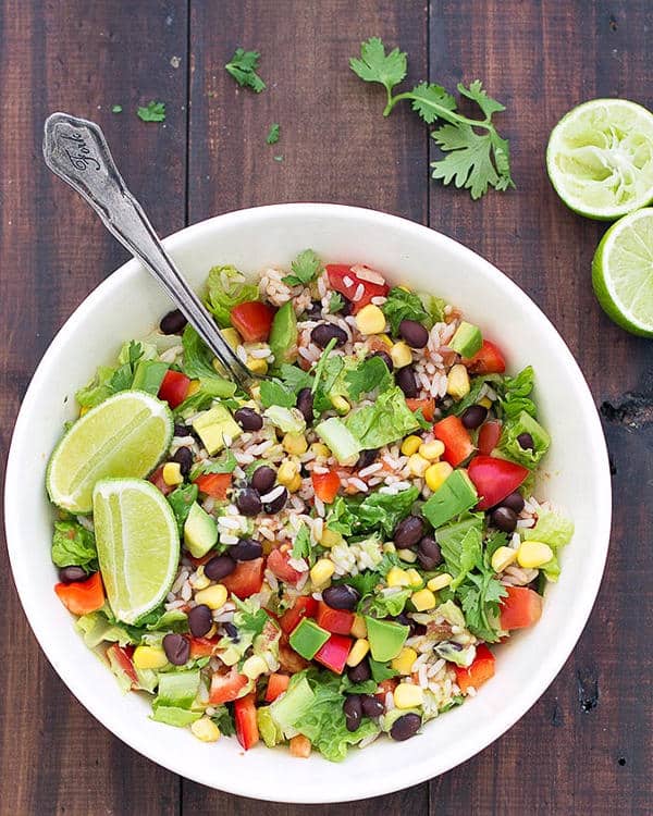 Vegetarian Burrito Bowls (Gluten-Free)