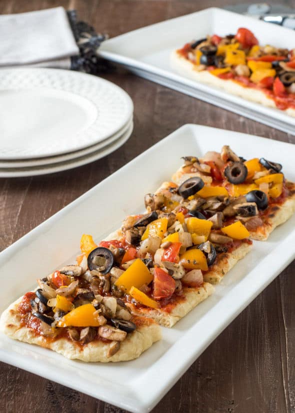 Veggie Flatbread Pizza