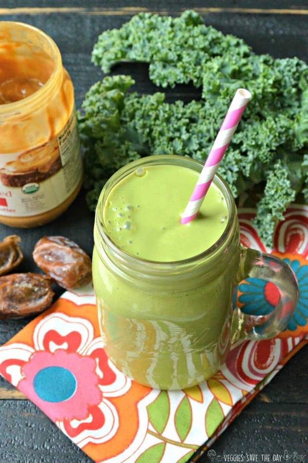 Peanut Butter Green Smoothie