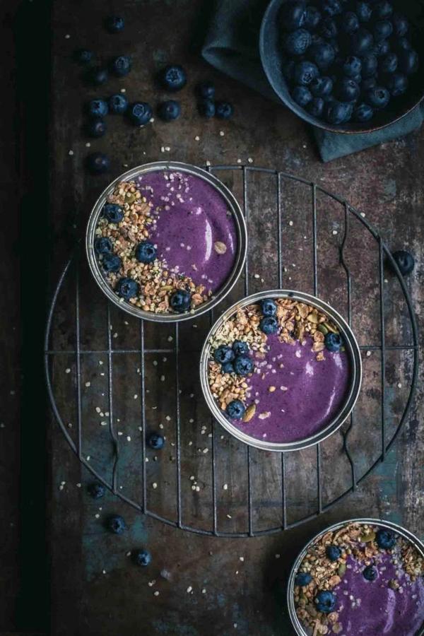 Blueberry Pie Smoothie Bowl