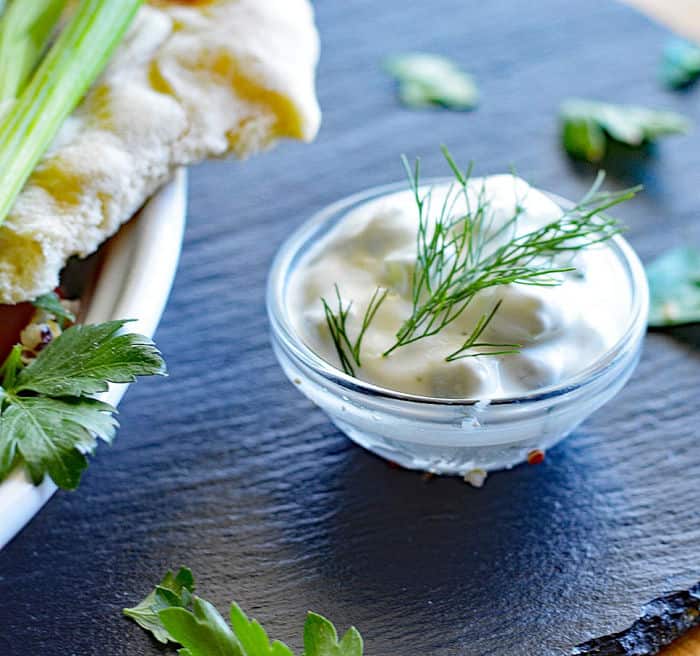 Creamy Tzatziki Sauce Recipe