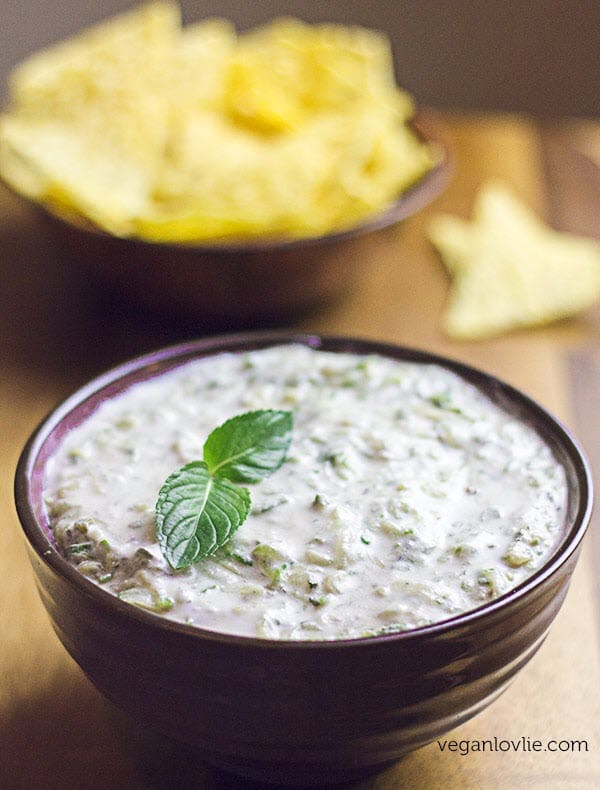 Cucumber Raita with Mint