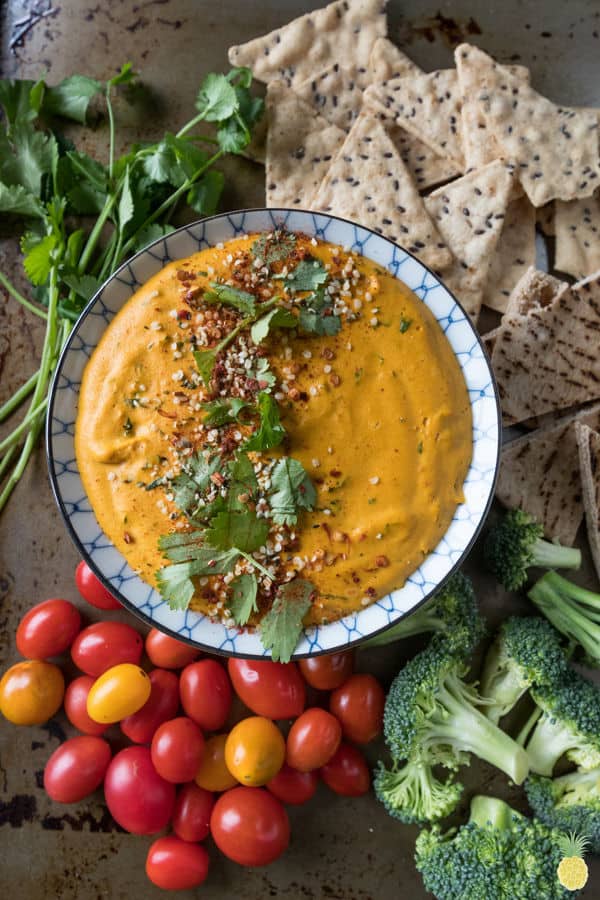 Curried Tahini & Potato Dip