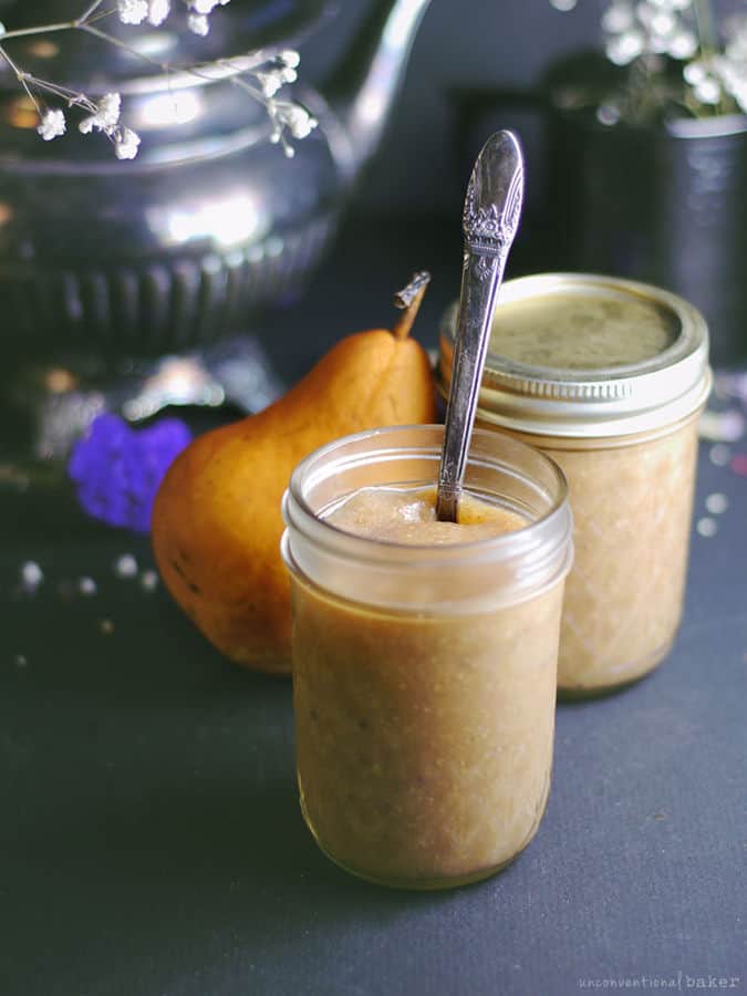 Ginger Chia Pear Sauce