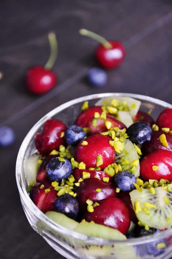 Antioxidant Cherry Fruit Salad