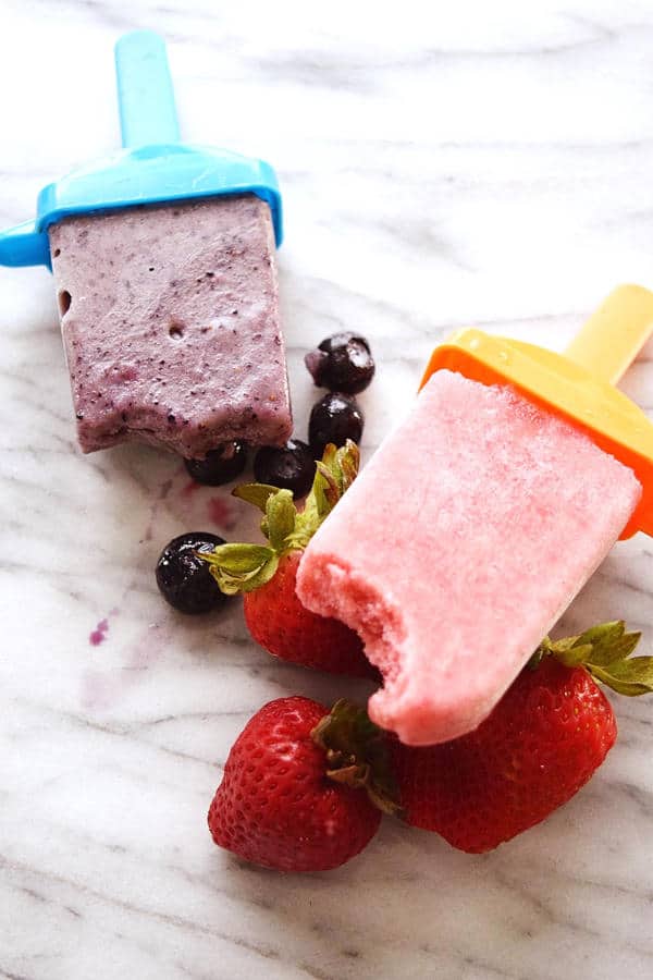 Berry Popsicles