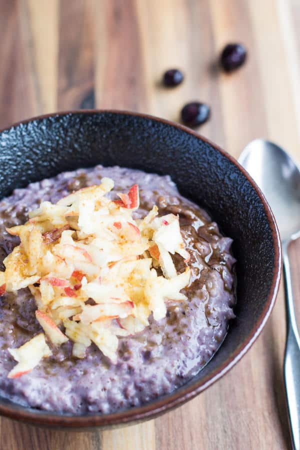 Blueberry Cinnamon Porridge