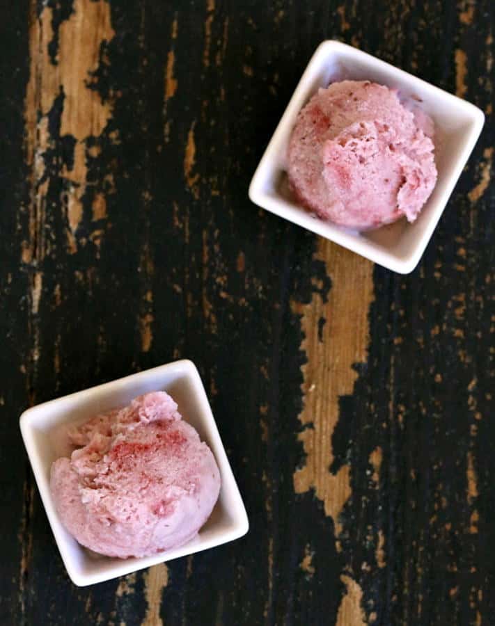 Chunky Strawberry Ice Cream