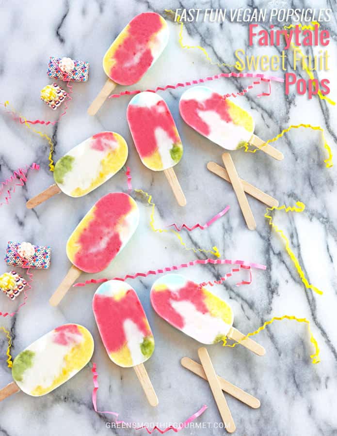 Fairytale Sweet Fruit Popsicles