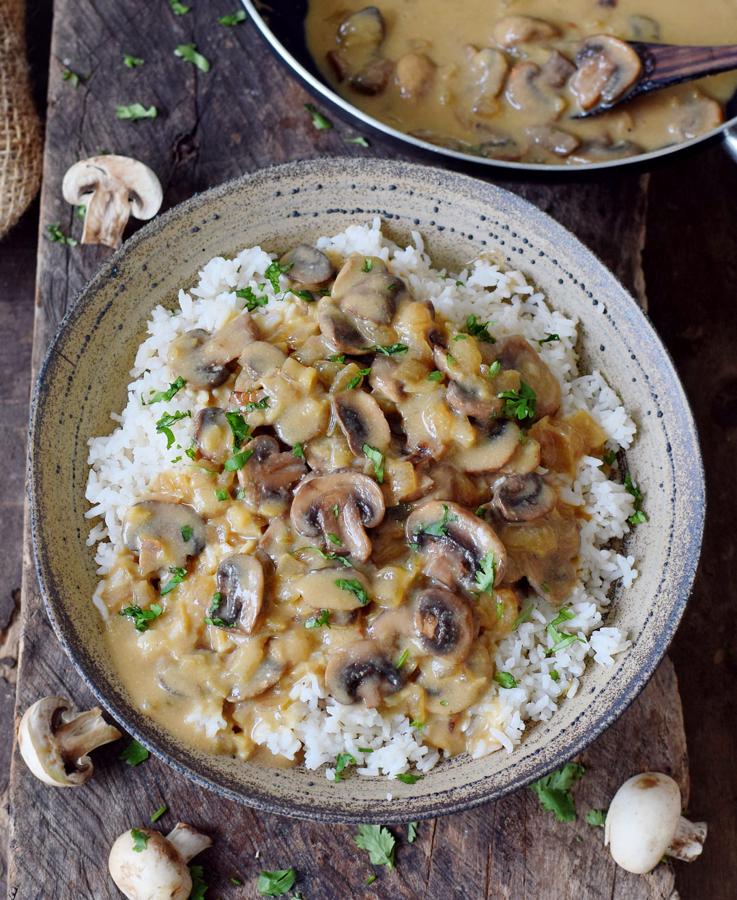 Mushroom Stroganoff (Gluten-Free)