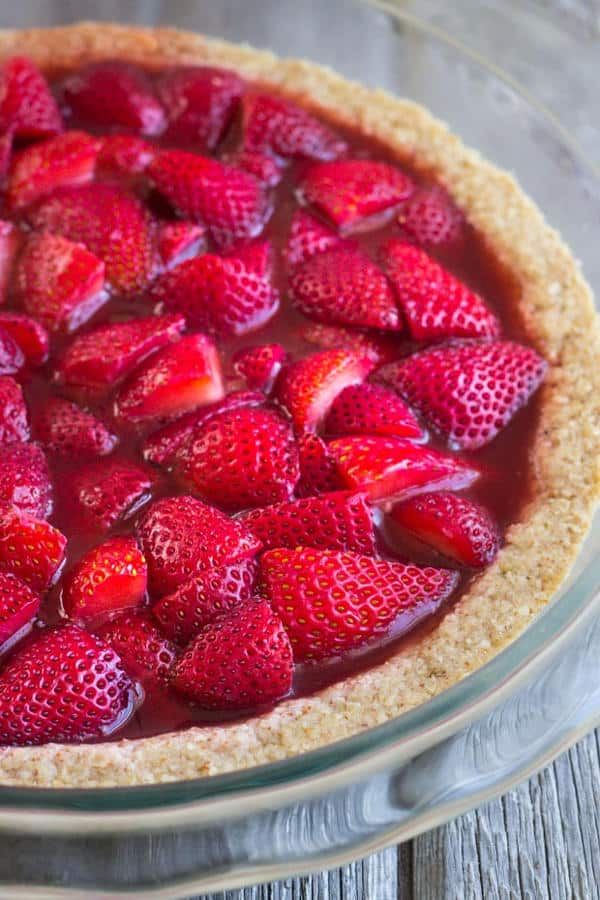 No-Bake Strawberry Pie
