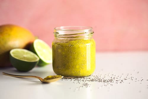 Quick Mango Chia Jam