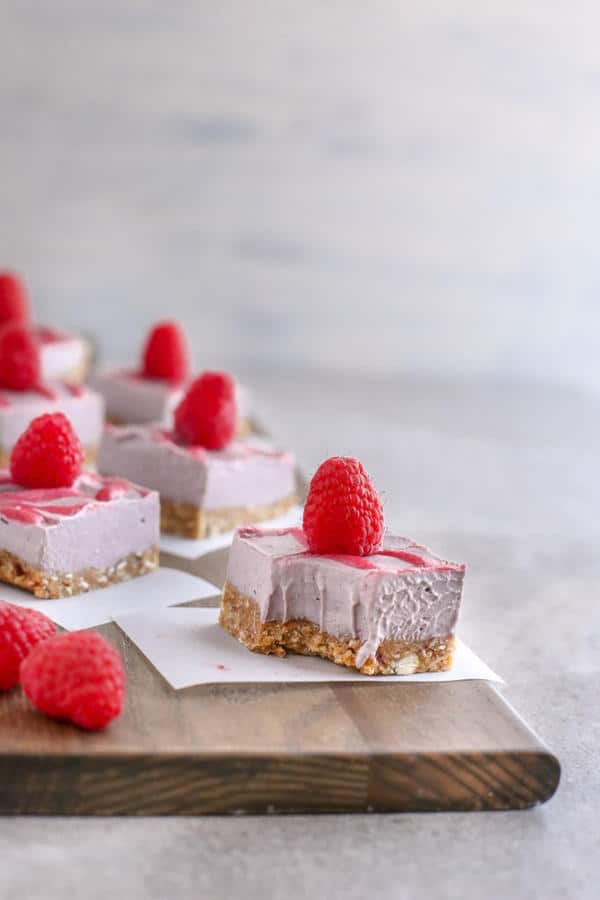 Raspberry Cheesecake Bars