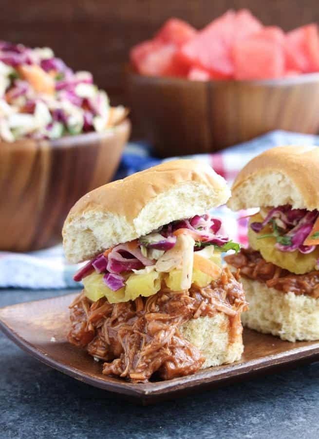 Slow Cooker Whiskey Pineapple Vegan Pulled Pork Recipe