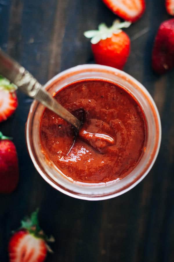 Spicy Strawberry Barbecue Sauce