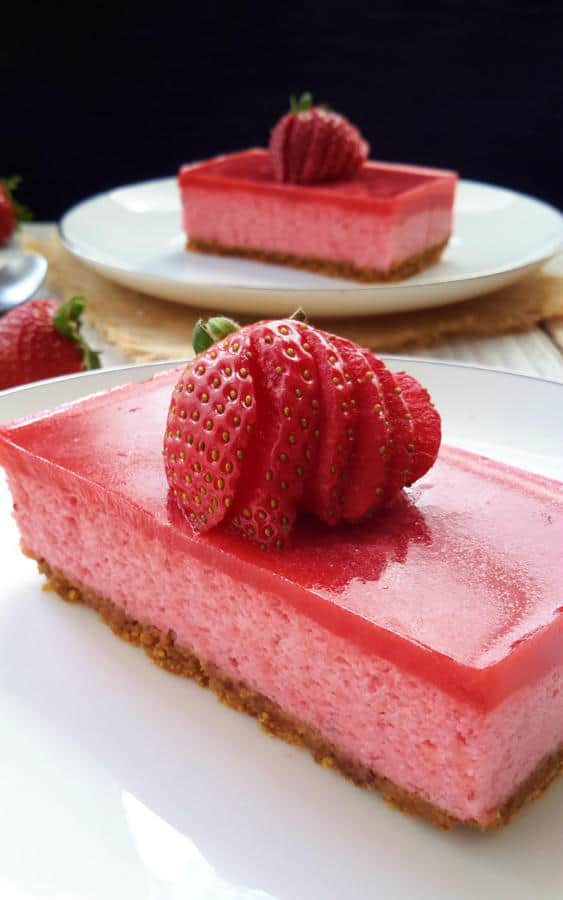 Strawberry Mousse Cake