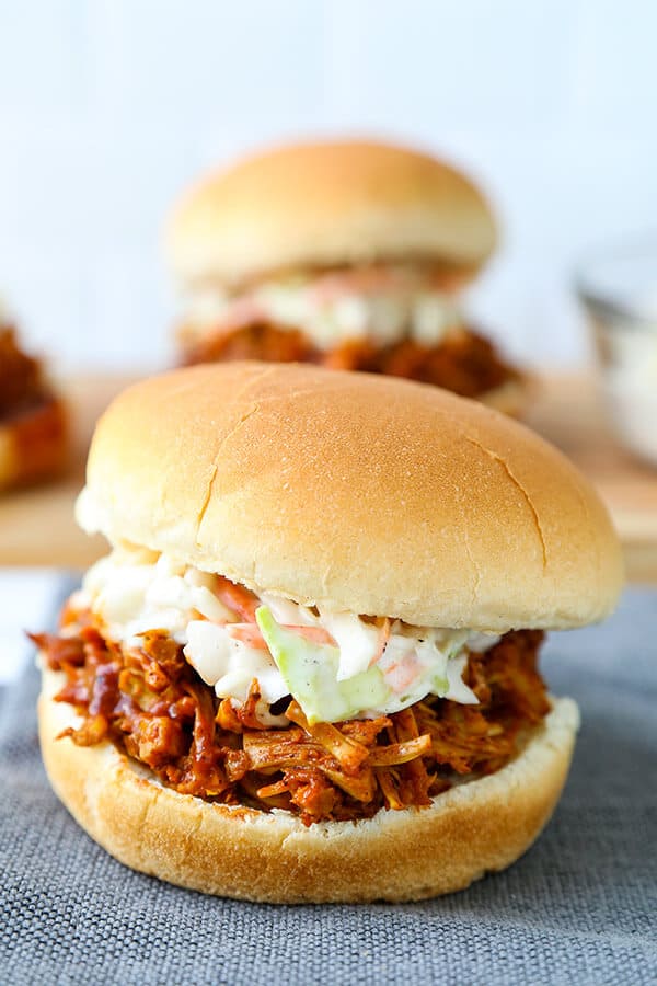 Barbecue Pulled Jackfruit Sandwiches