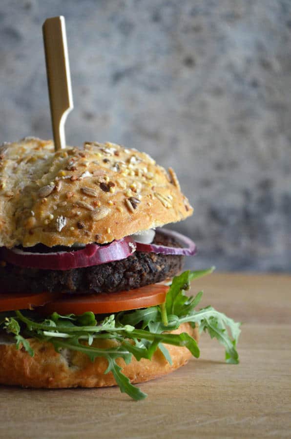 Black Bean Protein Burgers