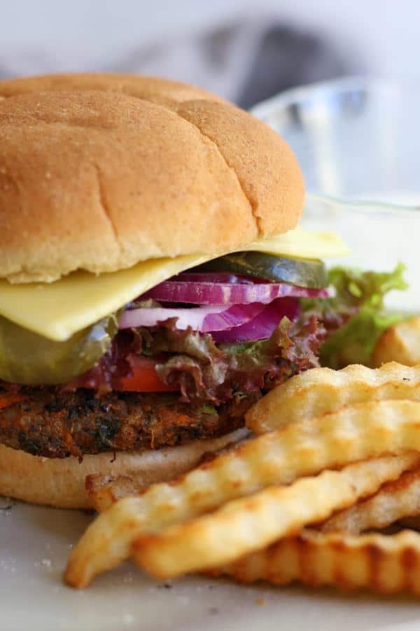 Black Bean Veggie Burgers