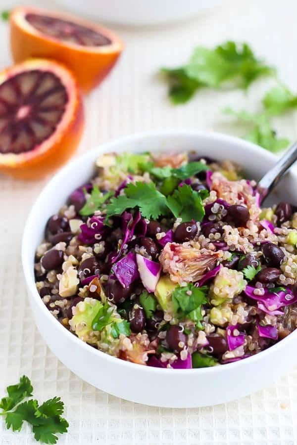 Blood Orange Quinoa Salad