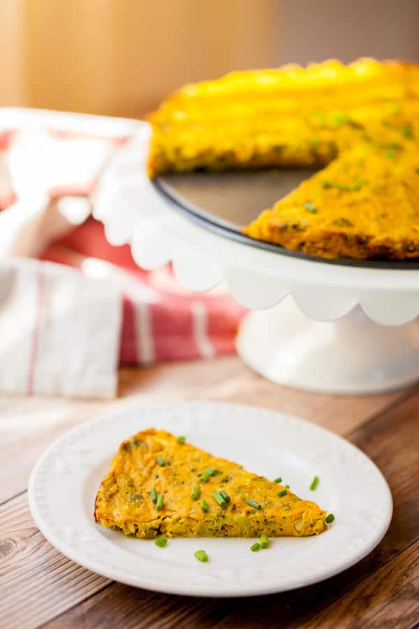 Broccoli Leek Frittata