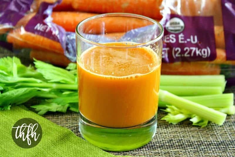 Carrot Apple and Celery Juice