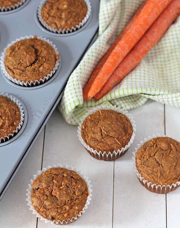 Carrot Muffins (Gluten Free)