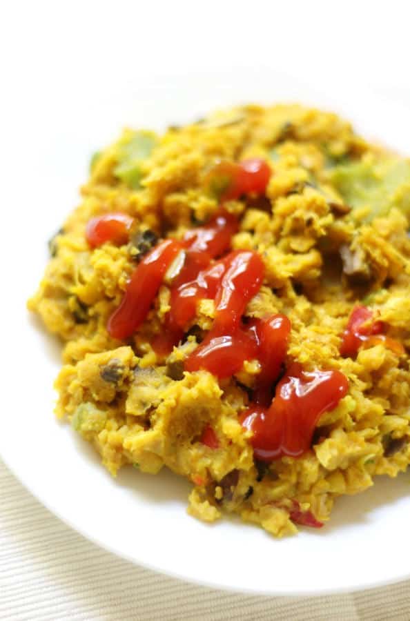 Chickpea Scramble (Gluten-Free)