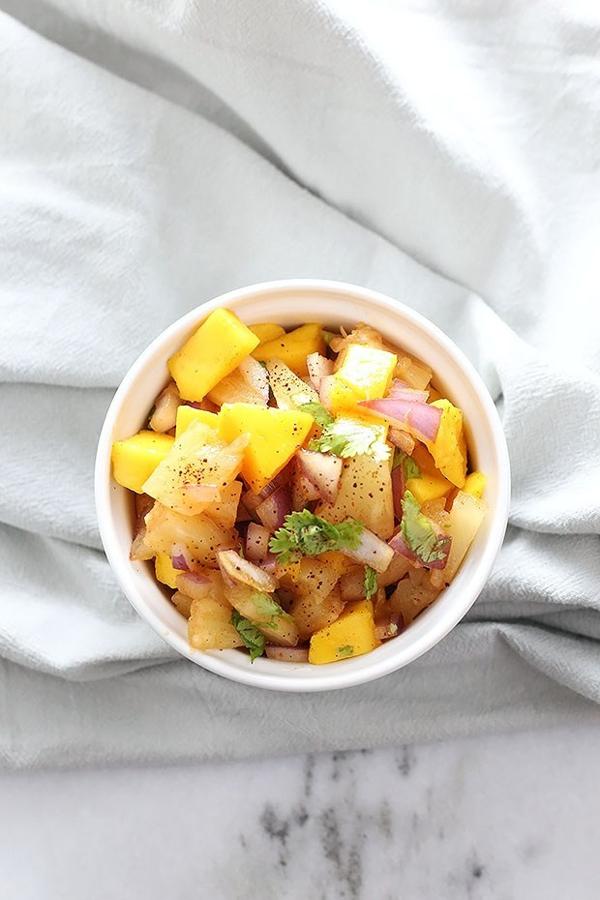 Chili Pineapple Mango Salsa