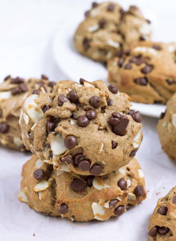 Chocolate Chip Banana Bread Muffin Tops