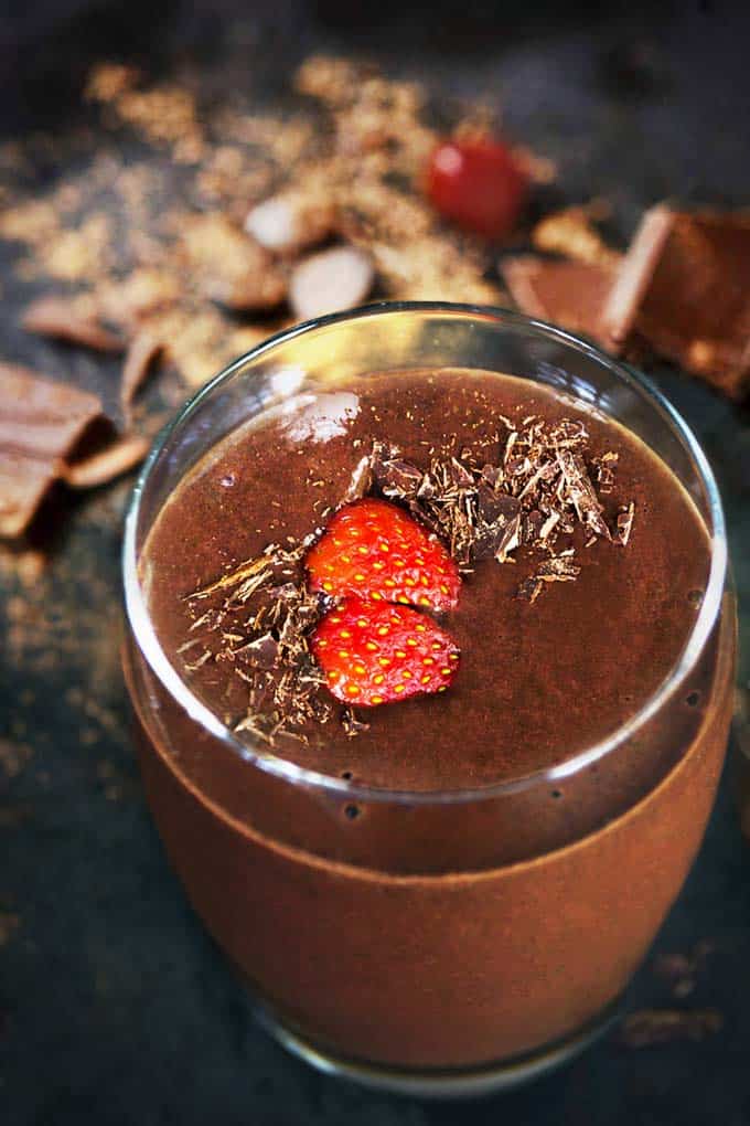 Chocolate Ice Cream Smoothie