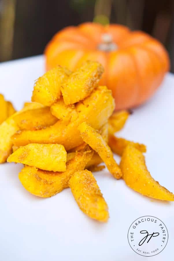 Clean Eating Pumpkin Fries Recipe