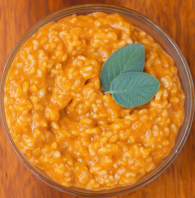 Creamy Vegan Pumpkin Risotto