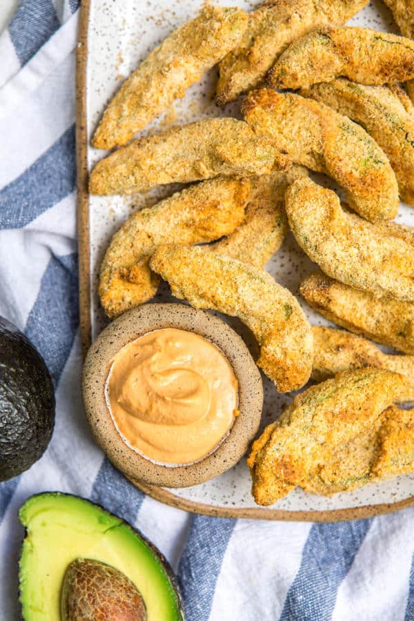 Crispy Baked Avocado Fries (Gluten-Free)