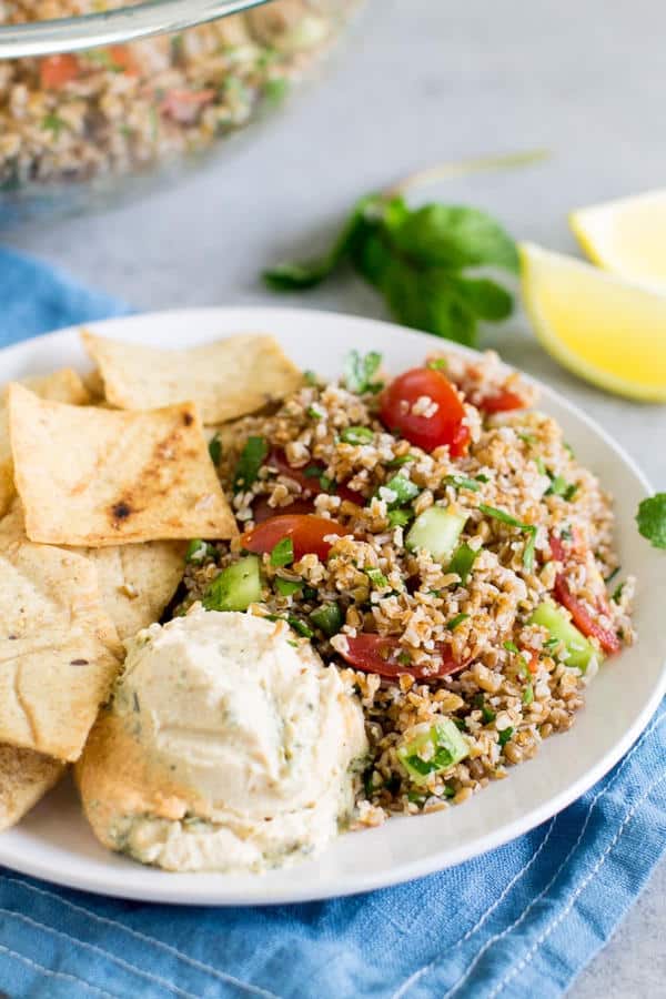 Easy Bulgur Tabbouleh Recipe